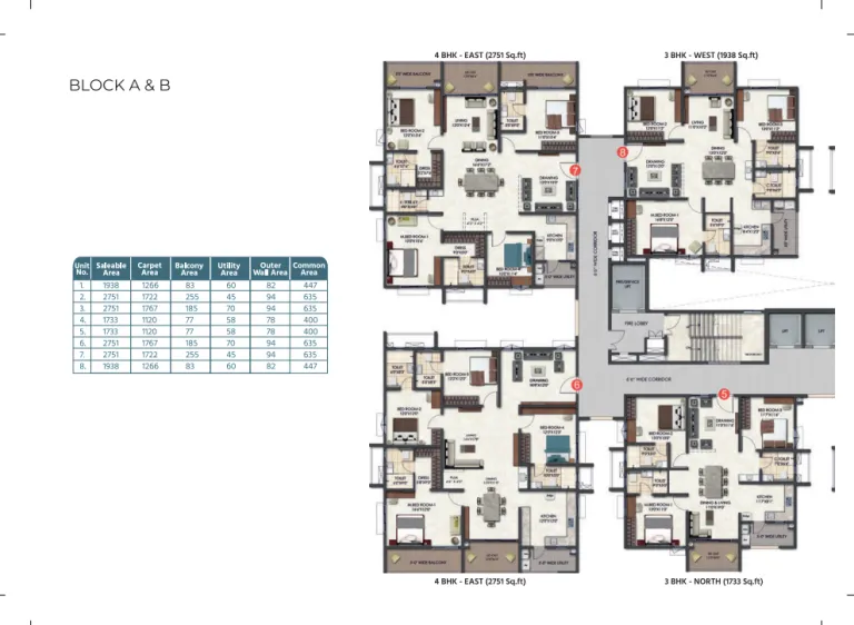 Rejuve 360 2 BHK floor plan blueprint